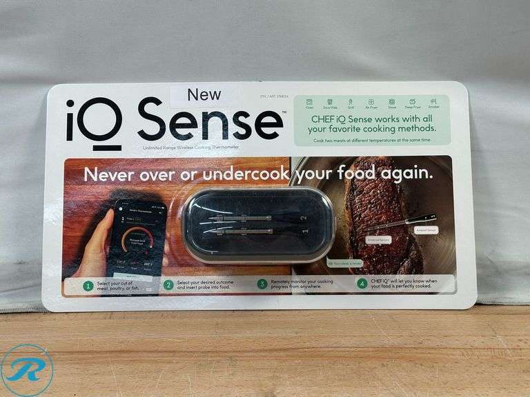 Chef iQ Smart Thermometer and Hub, 2 Probe Set - New - Open Box - Roller Auctions