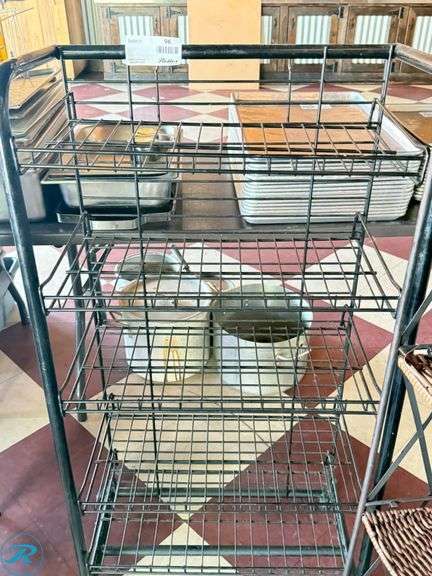 (2) Metal Shelving Units - Roller Auctions