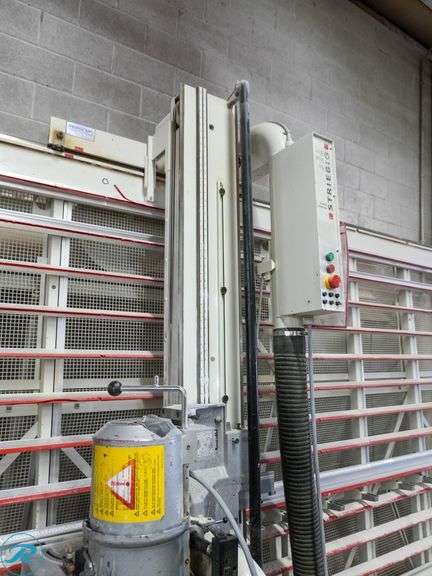 Striebig Optisaw II Vertical Panel Saw, 168" x 70" Cutting Area, 220/440V, 3PH - Roller Auctions