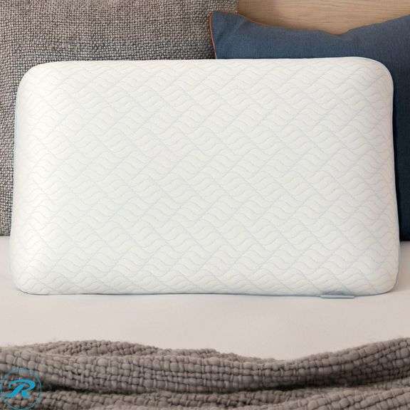 (2) Serenity by Tempur-Pedic Cooling Memory Foam Pillow - Like New - (1) New/ Open Box - Roller Auctions