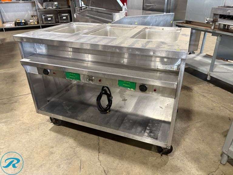 Randell Model 3613 Commercial Steam Table, 208/240V, Missing Plug ...