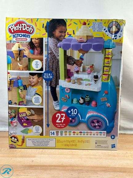 Play-Doh Kitchen Creations, Super Ultimate Ice Cream Truck Playset - Like New - Roller Auctions