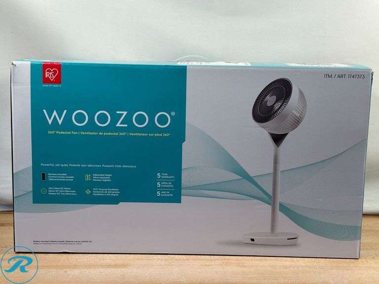 Woozoo 360 Pedestal Air Circulator - New - Roller Auctions