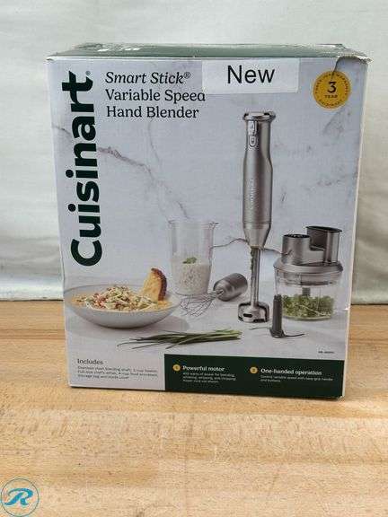 Cuisinart Variable Speed Immersion Blender with Food Processor - New - Roller Auctions