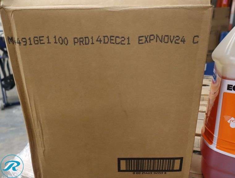 (21) EcoLab Oasis 137 Orange Force Multi-Surface Cleaner/Degreaser, Expired 11/2024 - New - Roller Auctions