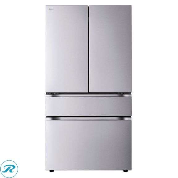LG 30 cu. ft. Smart Standard-Depth MAX 4-Door French Door Refrigerator with Full-Convert Drawer - New - $1949 Retail, Light Small Scratches/Scuff on front/Never Used - Roller Auctions