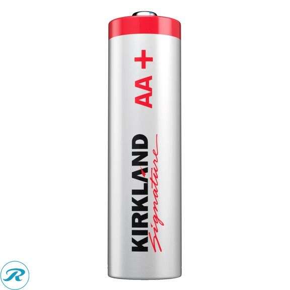 (2) Kirkland Signature Alkaline AA Batteries, 48-count - New - Open Box - Roller Auctions
