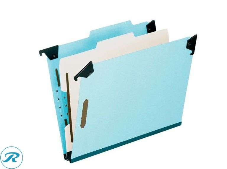 Pendaflex® Hanging Classification Folders, 2" Expansion, 8 1/2" x 11", Blue, Pack Of 10- New - Roller Auctions