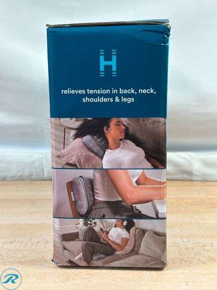 Homedics Contoured Gel Massage Pillow - Like New - Roller Auctions