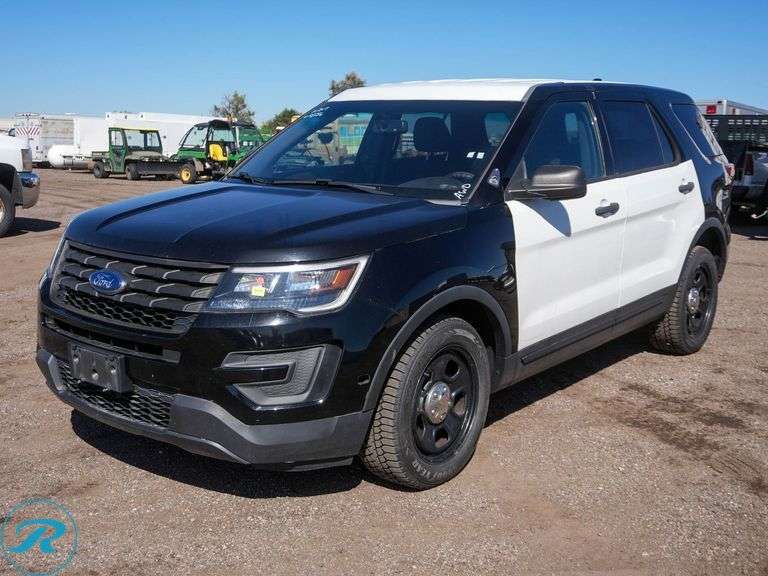 2017 Ford Explorer AWD Police Interceptor SUV - Roller Auctions