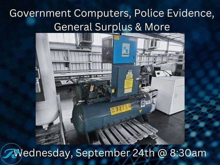 Don't Miss Out on the Government Computers, Police Evidence, General ...
