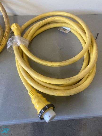 (4) - (3) Power Extension Cable for 50 amp to 30 amp (1) Electrical Adapter - Roller Auctions