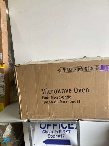 (1) New- Frigidaire 1.8-cu ft Over-the-Range Microwave ( Fingerprint Resistant Stainless Steel ) - Roller Auctions