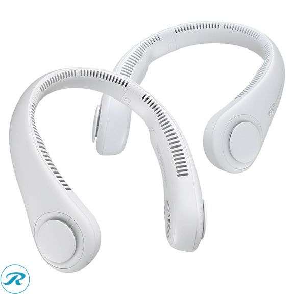 (2) JISULIFE Neck Fan, 2-pack - New