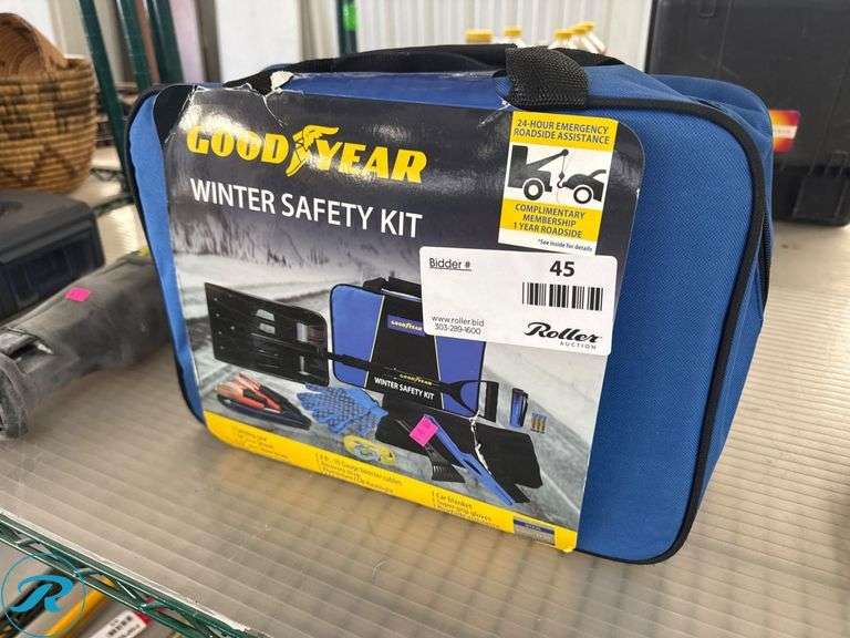 Goodyear Winter Safety Kit with Emergency Tools and Accessories