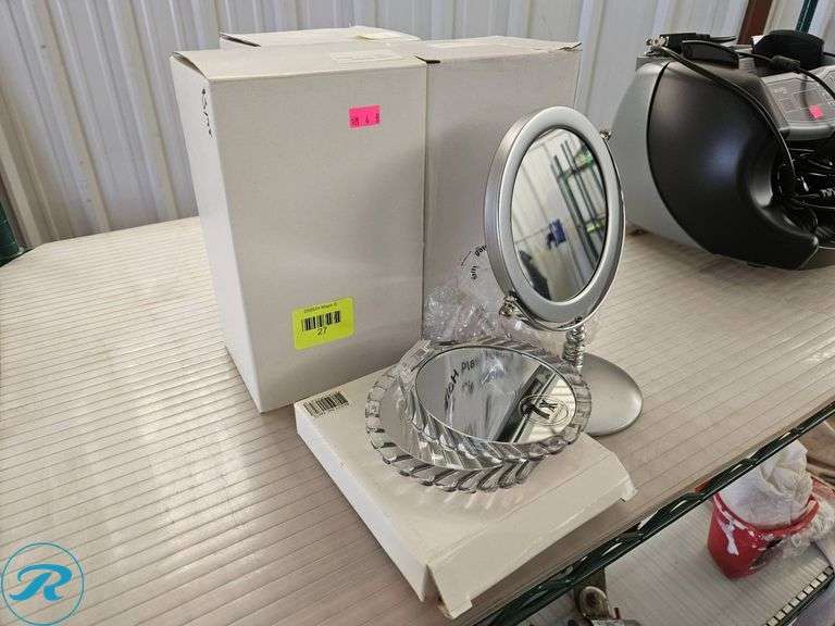 (4) Mirrors with Metal and Acrylic Frame - Roller Auctions