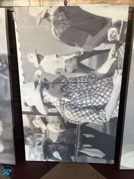 Dickies Wall Art Panels Featuring Barbecue and Guitar Themes - Roller Auctions