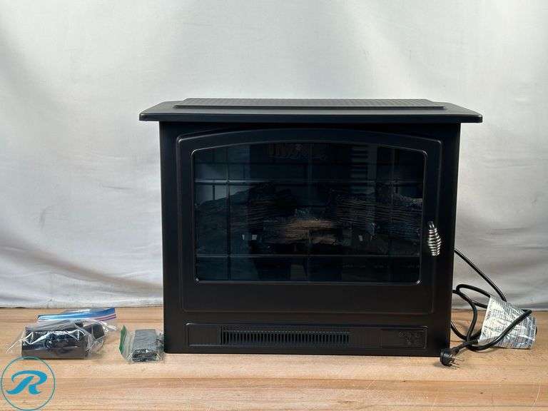 Infrared Electric Fireplace Stove Heater - Used - Small Dent - Roller Auctions