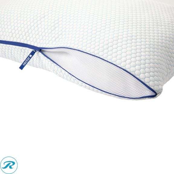 (2) Nectar Tri-Comfort Cooling Bed Pillow - Like New - Roller Auctions