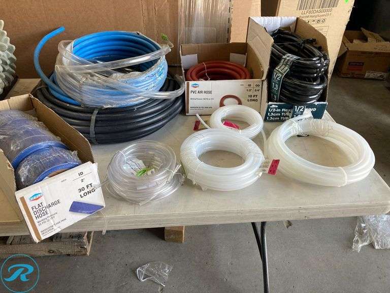 (20) New- Assorted Hose Tubing & Pipe - all different see photos - Roller Auctions