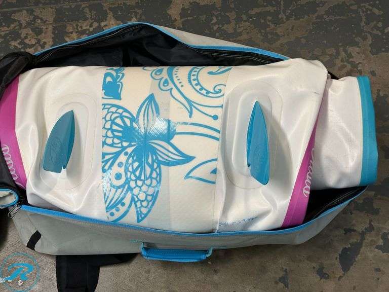 Body Glove Oasis 2 10’ Inflatable Stand Up YOGA Paddle Board Package- Used - Roller Auctions