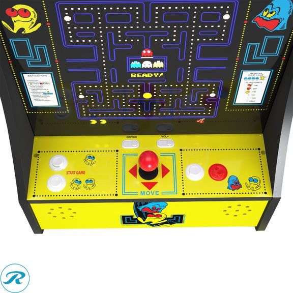 Arcade1Up PAC-MAN Partycade 12 Games in 1 - Like New - No Box - Roller ...