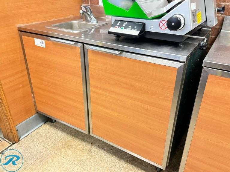 Duke SubPS-48-LM 2-Door Storage Cabinet With Hand Sink, 48″x30″