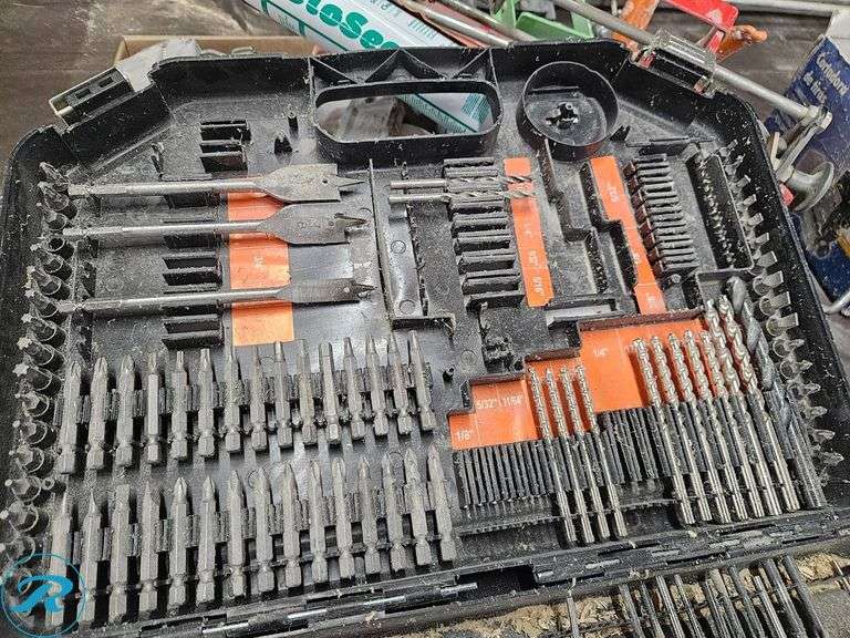 246-Piece Tacklife Drill and Bit Set in Hard Plastic Case (Not Complete) - Roller Auctions
