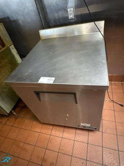 True TWT-27F Single Door Undercounter Freezer on Casters - Roller Auctions