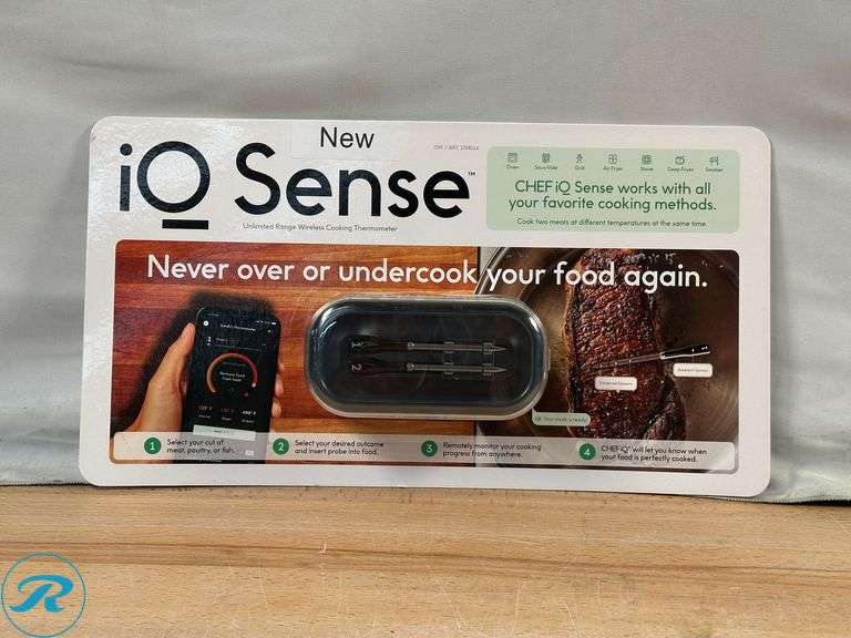 Chef iQ Smart Thermometer and Hub, 2 Probe Set - New - Roller Auctions