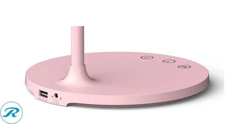 (3) Realspace™: Kessly LED Desk Lamp With USB Port, 17"H, Pink- New - Roller Auctions