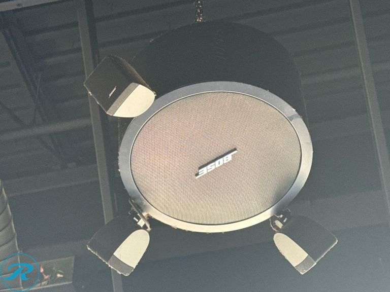 (3) Bose Pendant-Mounted Speaker Systems - Roller Auctions