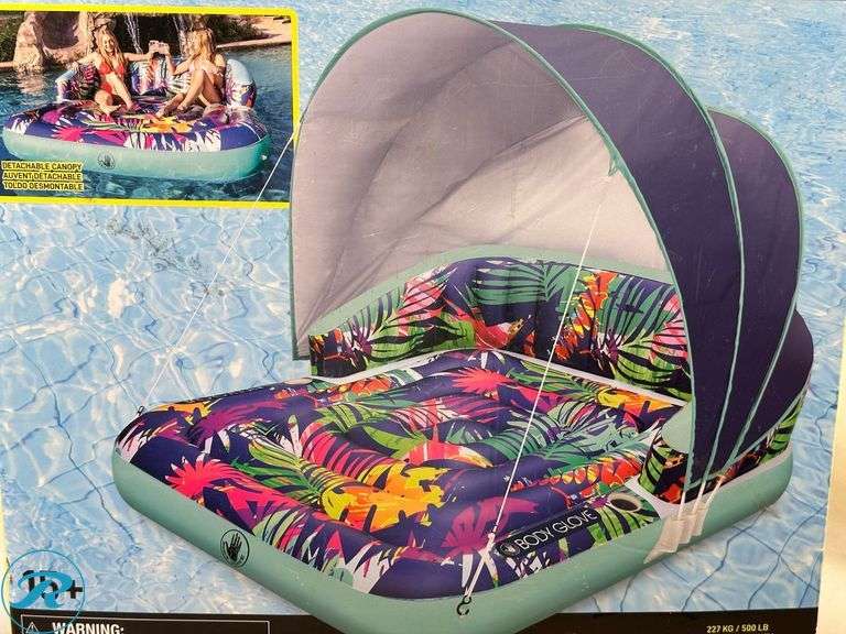 Body Glove: 2 Person Canopy Lounge- Used/ Return Reason is has a hole - Roller Auctions