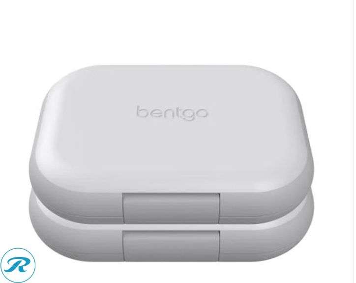 Bentgo: Kids Chill Lunch Box, 2pk- New; Bentgo: Fresh Lunch Box Set, 2pk (Purple/Green)- New/ Damaged Box - Roller Auctions