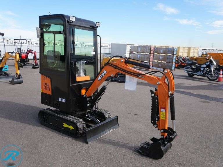 New 2025 Miva VA13C Mini Excavator - Roller Auctions