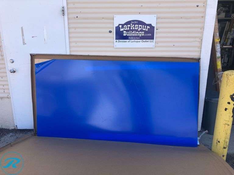 (1) New- Clear Acrylic Sheet 1/8" x 4ft x 8ft - Roller Auctions