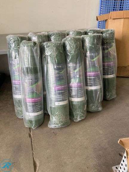 (10) New- SYNLawn Artificial grass Landscape 3-ft x 11-ft Artificial Grass (total of 329.8 sq ft) - Roller Auctions