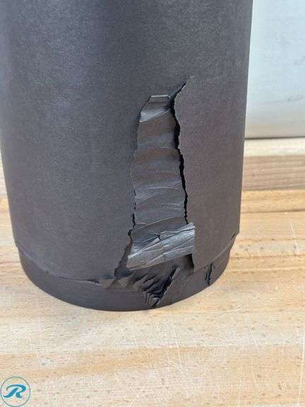 Pacon® Rainbow Duo-Finish Kraft Paper Roll, 36" x 1000', Black- New/ Ripped on bottom - Roller Auctions