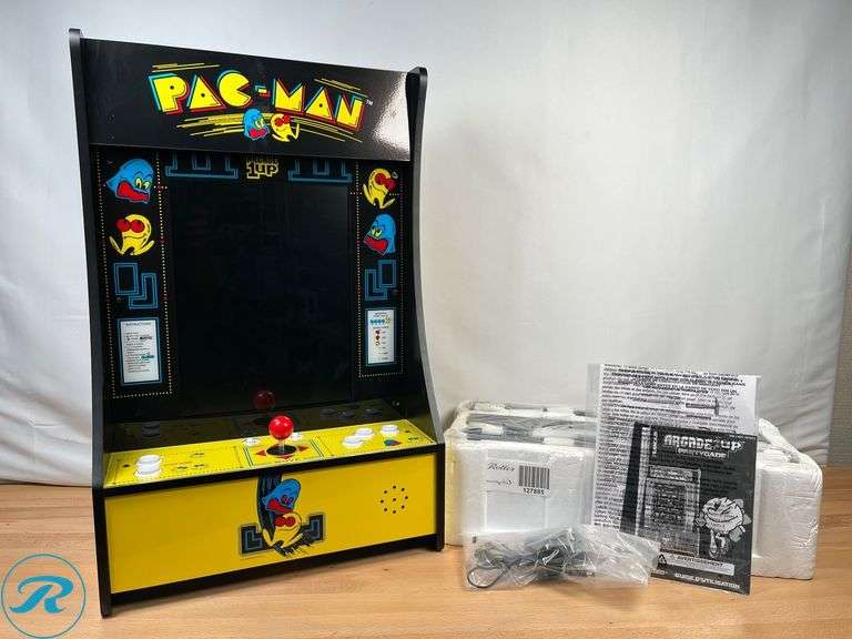 Arcade1Up PAC-MAN Partycade 12 Games in 1 - Like New - No Box - Roller ...