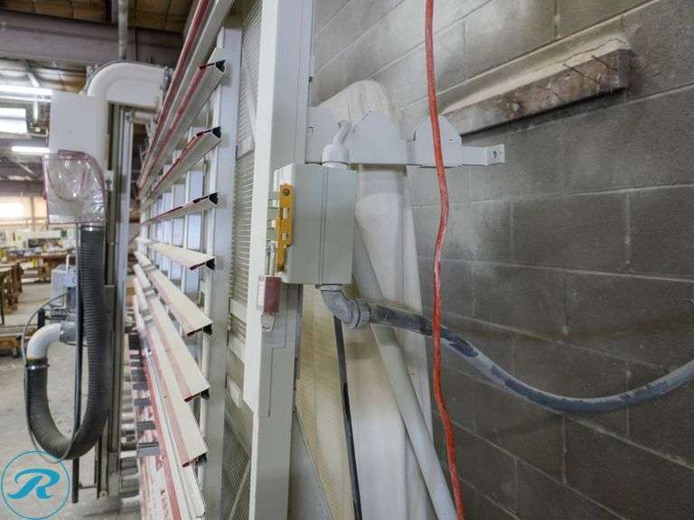 Striebig Optisaw II Vertical Panel Saw, 168" x 70" Cutting Area, 220/440V, 3PH - Roller Auctions