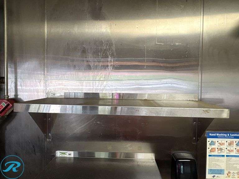 (3) Regency Commercial Space Solutions Stainless Steel Shelves, Models 600WS1236 and 600WS1224, 12″ x 36″, 12″ x 24″ - Roller Auctions