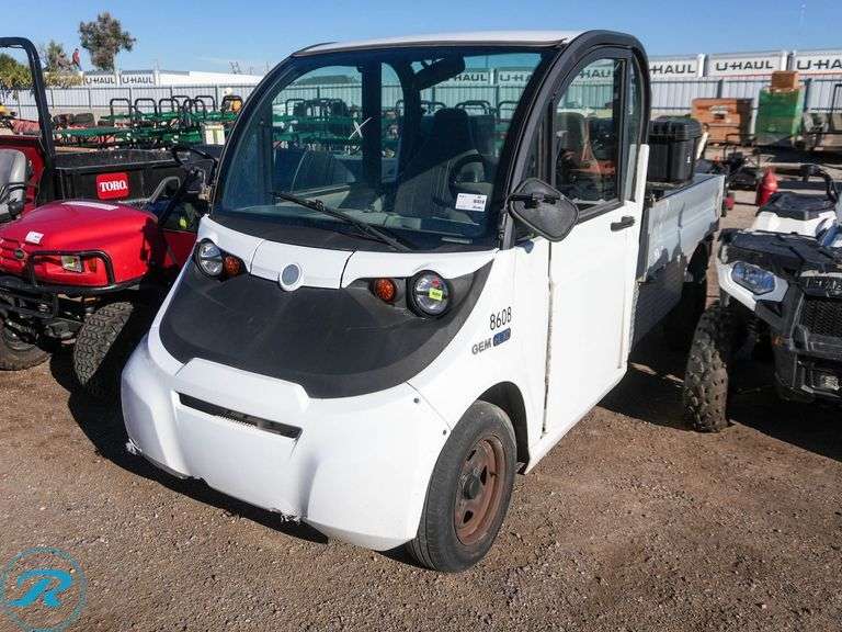 2018  Polaris  Gem eLXD  RWD  Utility Cart