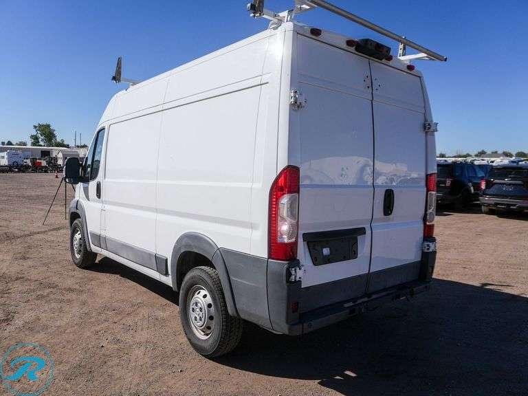 2017  Ram  ProMaster  2500 High Roof  FWD  Cargo Van - Roller Auctions