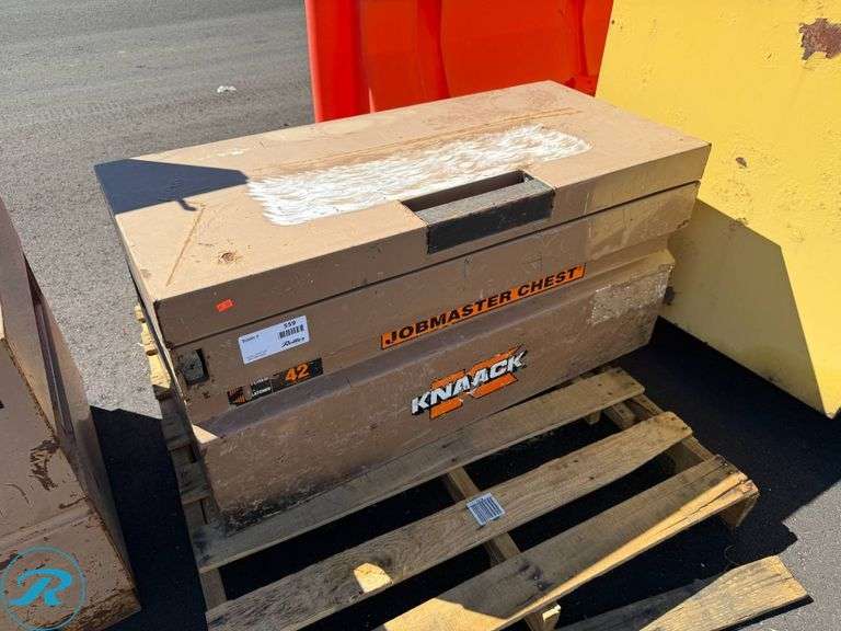 Knack Model 40 Knaack Jobmaster Chest Model 42 Steel Storage Box - Roller Auctions