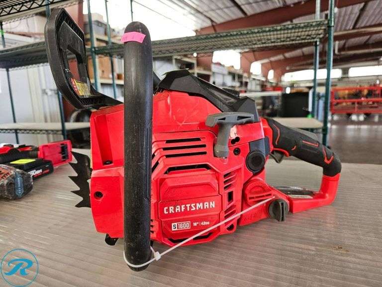 Craftsman S1600 Gas Chainsaw, 16-Inch, 42cc (Missing Bar) - Roller Auctions