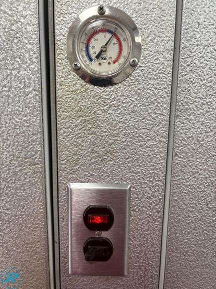 Imperial Brown Walk-In Refrigerator with Self Contained Compressor and Condenser,  8’ x 8’ x 7’H - Roller Auctions