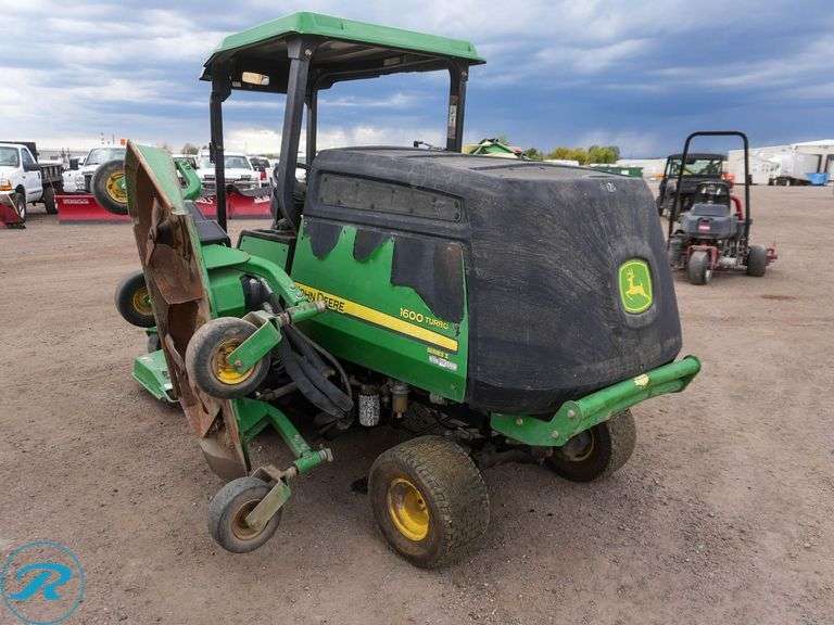 John Deere   1600 Turbo Series 2  4WD  Ride On Mower - Roller Auctions