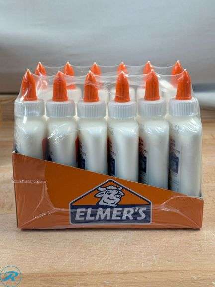 (3) Elmer's® Washable Clear School Glue. 5 Oz., Pack Of 12- New - Roller Auctions