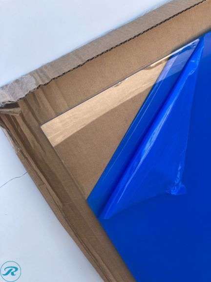 (1) New- Clear Acrylic Sheet 1/8" x 4ft x 8ft - Roller Auctions