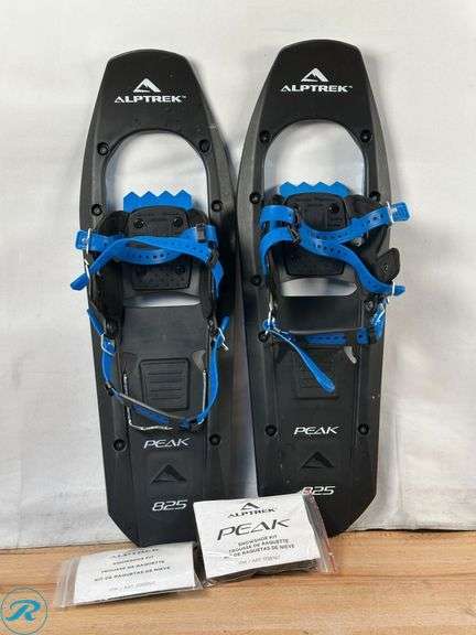 Alptrek: Peak Snowshoes and Trek Poles, 825- Used; (2) Trek Poles- Used - Roller Auctions